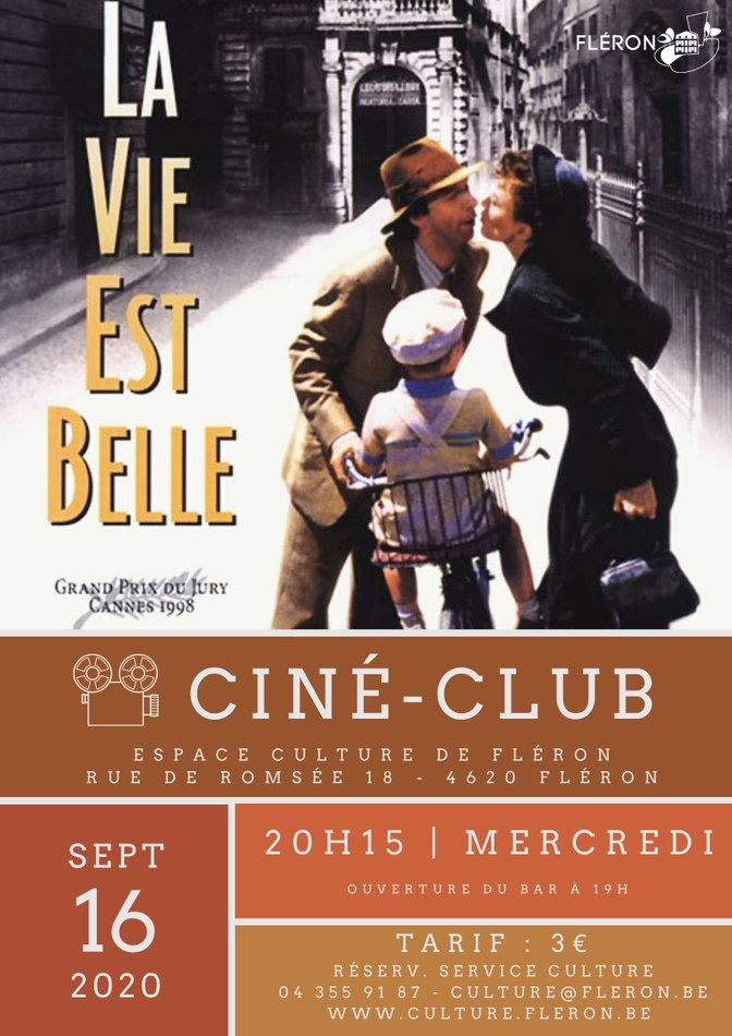 CINÉ CLUB 200916   La Vie est Belle